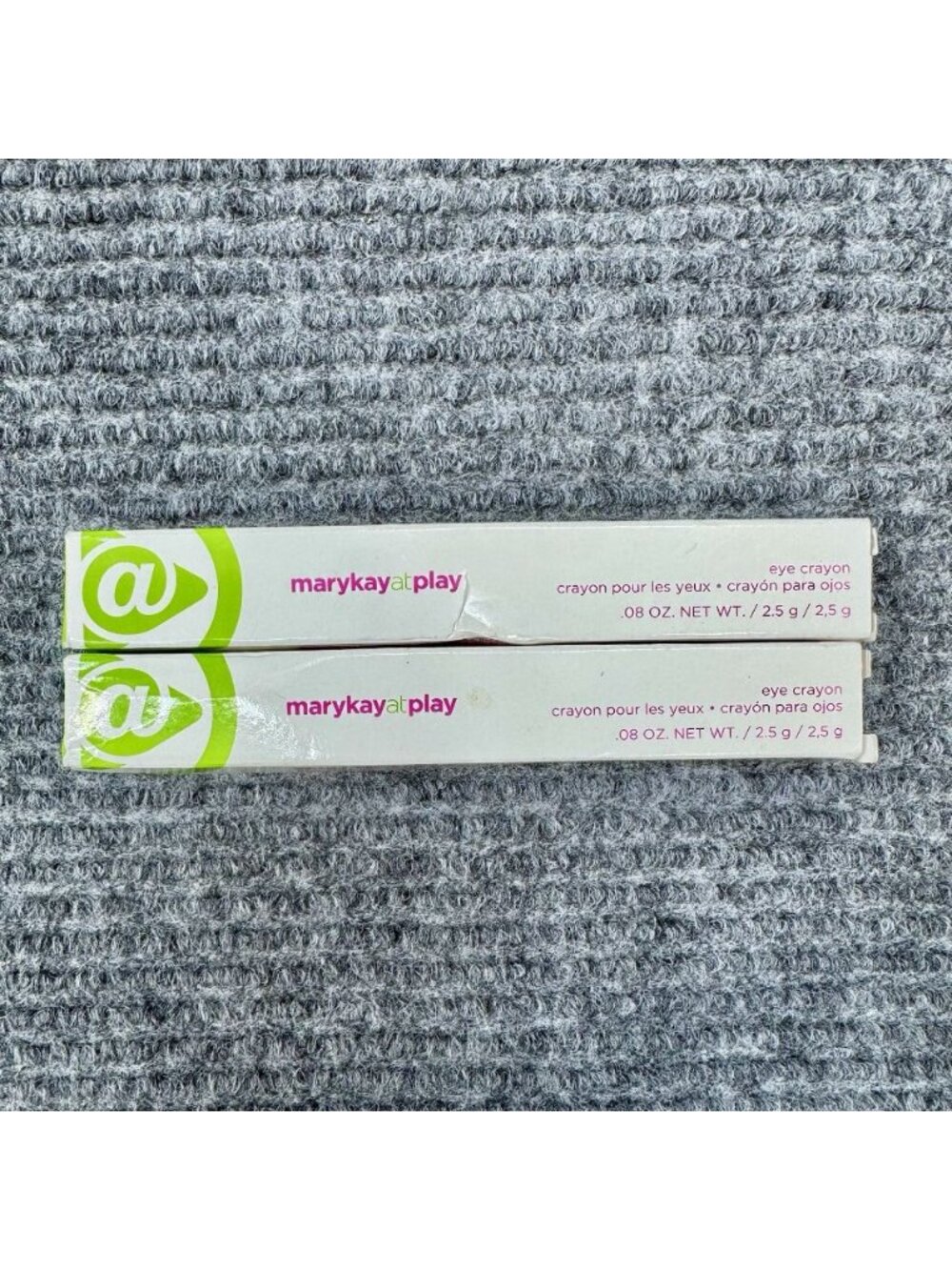 Lot Of 2- Mary Kay At Play Eye Crayon PURPLE SMOKE Full Size NEW 064904